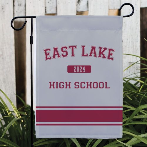 Personalized High School Pride Garden Flag