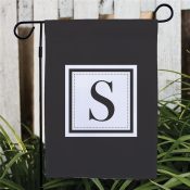 Monogram Garden Flag