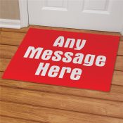 Any message Doormat