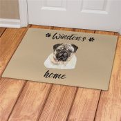 Personalized Dog's Home Doormat