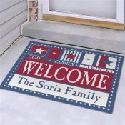 American Pride Welcome Doormat