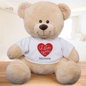 Personalized I Love You Sherman Bear