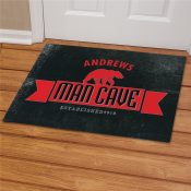 Personalized Man Cave Doormat