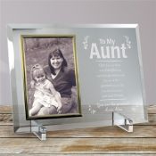 My Aunt Frame Beveled Glass