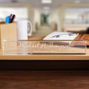 Personalized Desk Name Plate