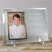 Godfather Personalized Beveled Glass Frame