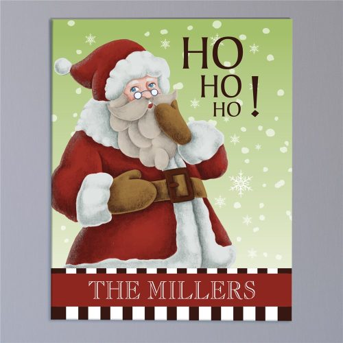 Santa Ho Ho Ho! 11 x 14 Canvas