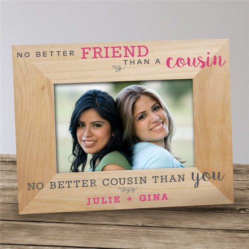 Personalized No Better Friend Wood Frame