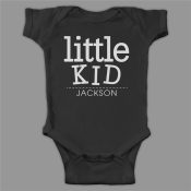 Big Kid and Little Kid Personalized Creeper