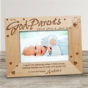 GodMother/GodFather Wood Frame