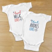 Personalized My Aunt/Uncle Love Me Bodysuit
