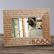 Engraved Memories Pet Memorial Wood Picture Frame