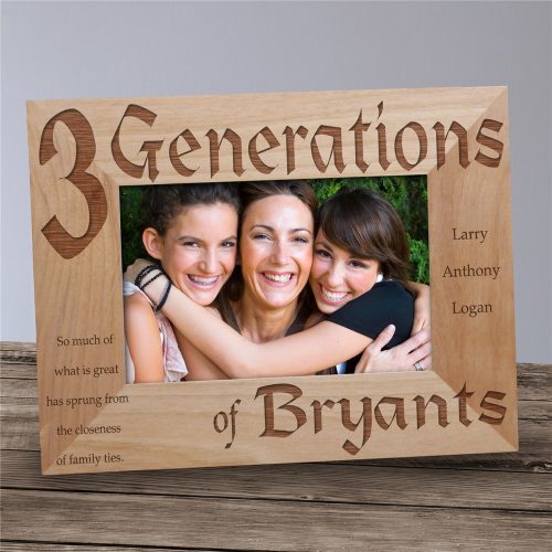 Generations Engraved Frame