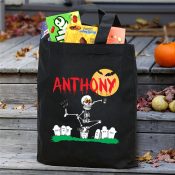 Dancin' Skeleton Trick or Treat Bag