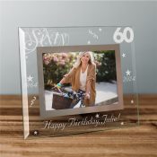 Engraved 60th Birthday Frame