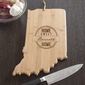 Indiana State Cutting Board