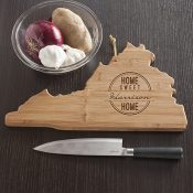 Personalized Home Sweet Home Virginia State Cutting Board