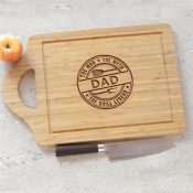 Engraved The Grill Legend Large Cutting Board