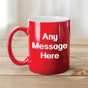 Engraved Any Message Two-Tone Mug