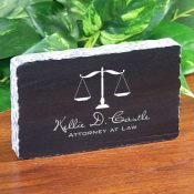 Personalized Marble Attorney at law Keepsake