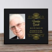 Memorial Black and Gold Frame