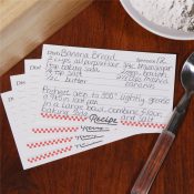 Recipe Cards 4x6