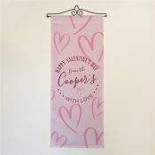 Personalized Happy Valentines Day Wall Hanging