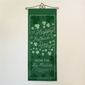 Personalized Happy St. Patrick's Day Wall Hanging