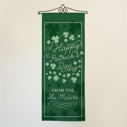 Personalized Happy St. Patrick's Day Wall Hanging