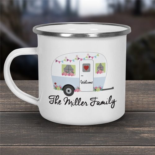 Spring Camper Personalized Camper Mug