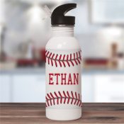 Personalized Baseball Water Bottle