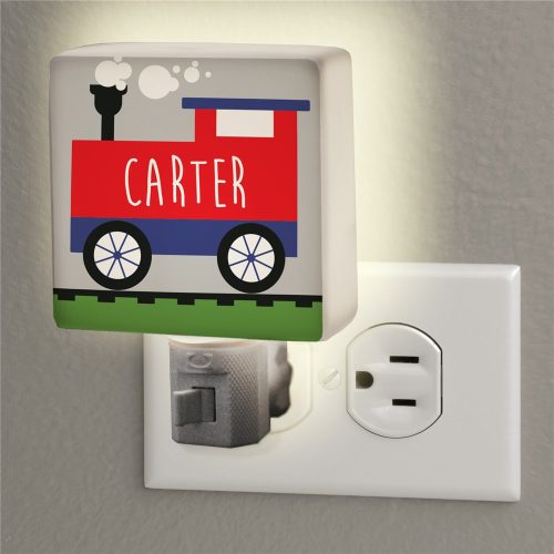Personalized Single Train Night Light