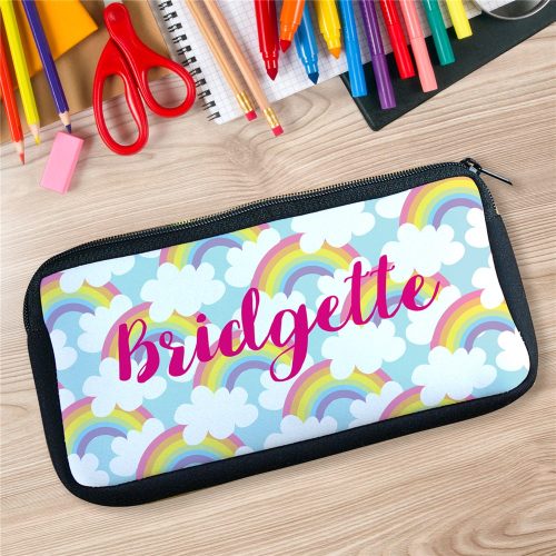 Personalized Rainbows Pencil Case