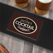Personalized Cocktail Bar Bar Mat