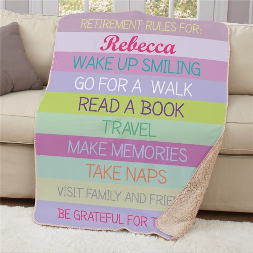 Personalized Retirement and Rules Sherpa Blanket