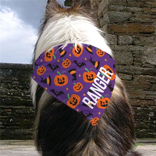 Personalized Purple Pumpkins