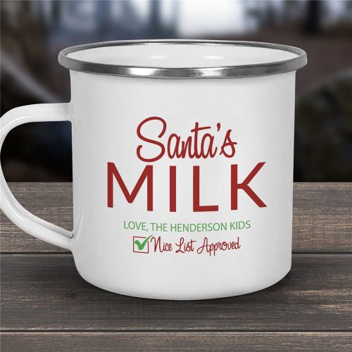 Personalized Santa's Milk Camper Mug