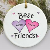 Best Friends Personalized Ornament