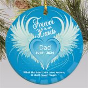 In Our Hearts Memorial Ornament