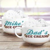 Personalized Ice Cream Bowl