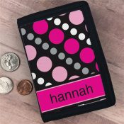 Personalized Dots Wallet