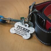 Chevron Dog Tag