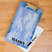 Personalized Camo Clipboard