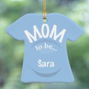 A BOY Is Arriving T-Shirt Ornament