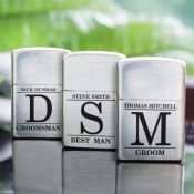 Personalized Groomsmen Lighter