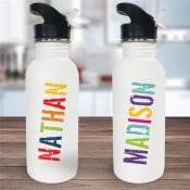 Personalized Any Name Water Bottle