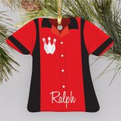 Let's Bowl T-Shirt Ornament