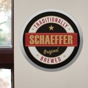 Traditionally Brewed Wall Sign