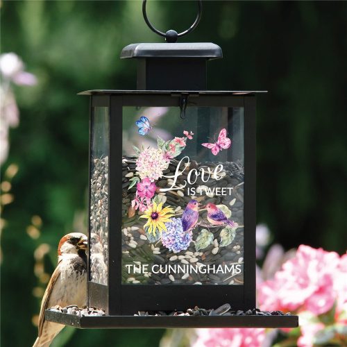 Personalized Love is Tweet Bird Feeder