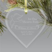 Hearts Forever Memorial Ornament